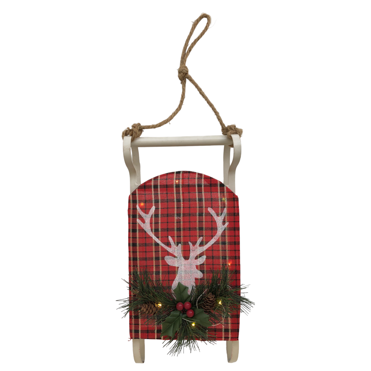 Deer Sleigh Home Wall Decor