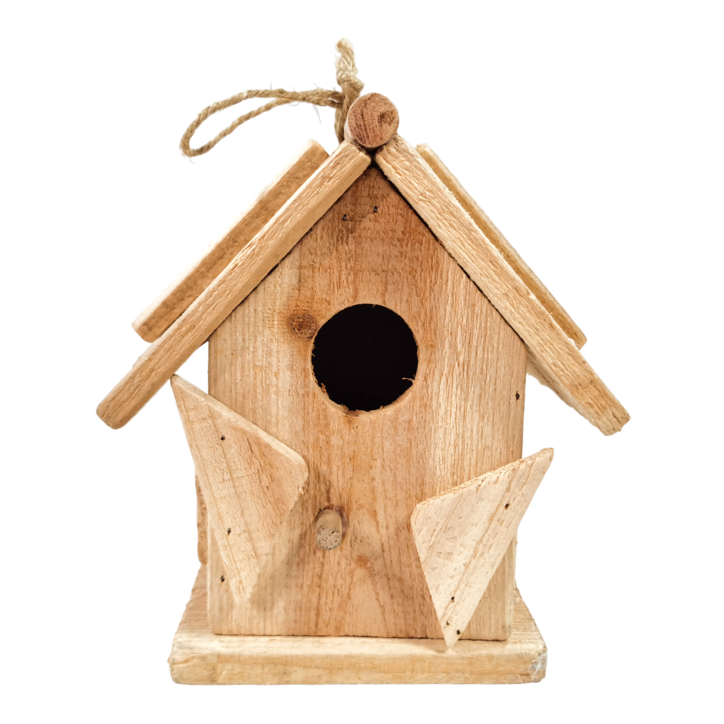 DIY Unpainted Wooden Birdhouse