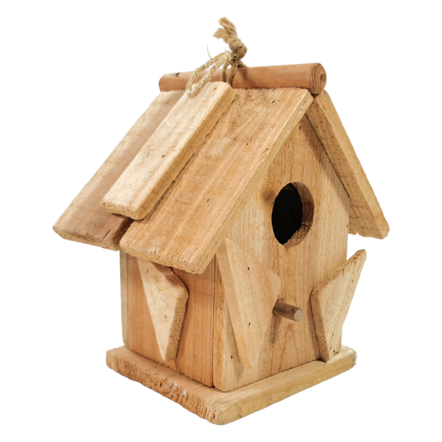 DIY Unpainted Wooden Birdhouse