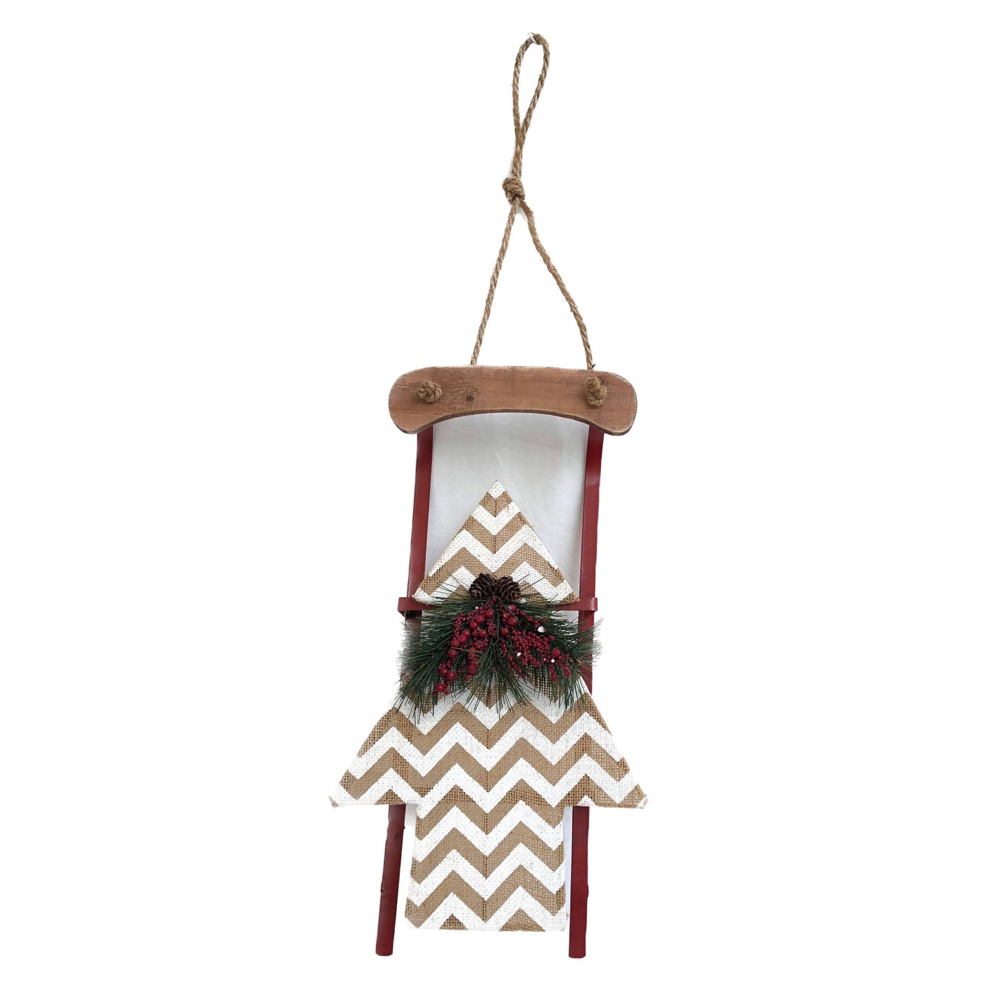 Tree Sleigh Home Wall Decor