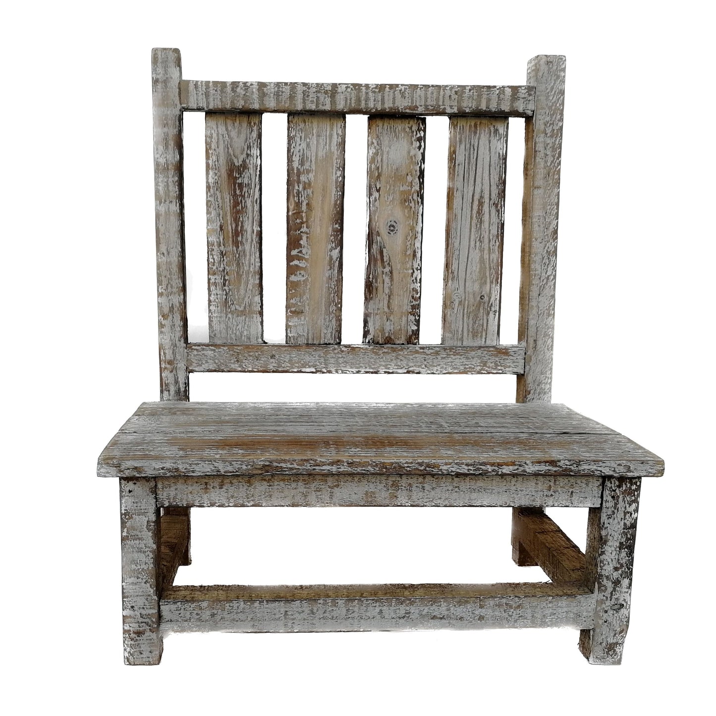 Farmhouse Rustic Wooden Chair For Decor