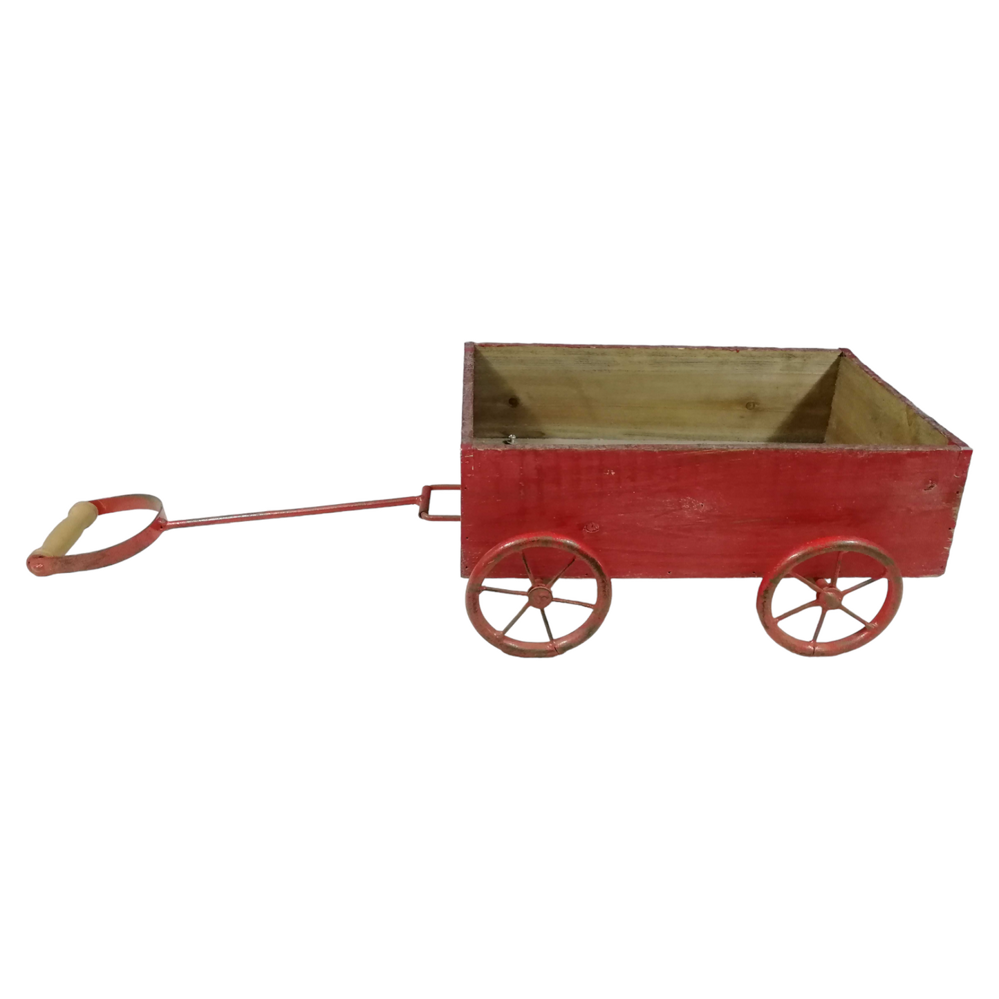 Wooden Garden Cart Planter