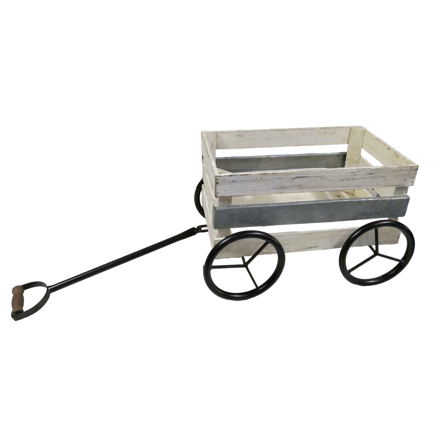 Wooden Cart Planter