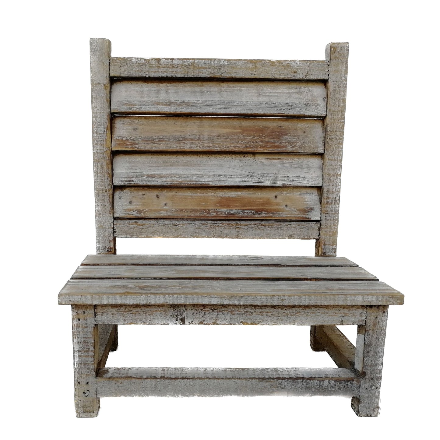 Rustic Wood Chair for Outdoor Decor