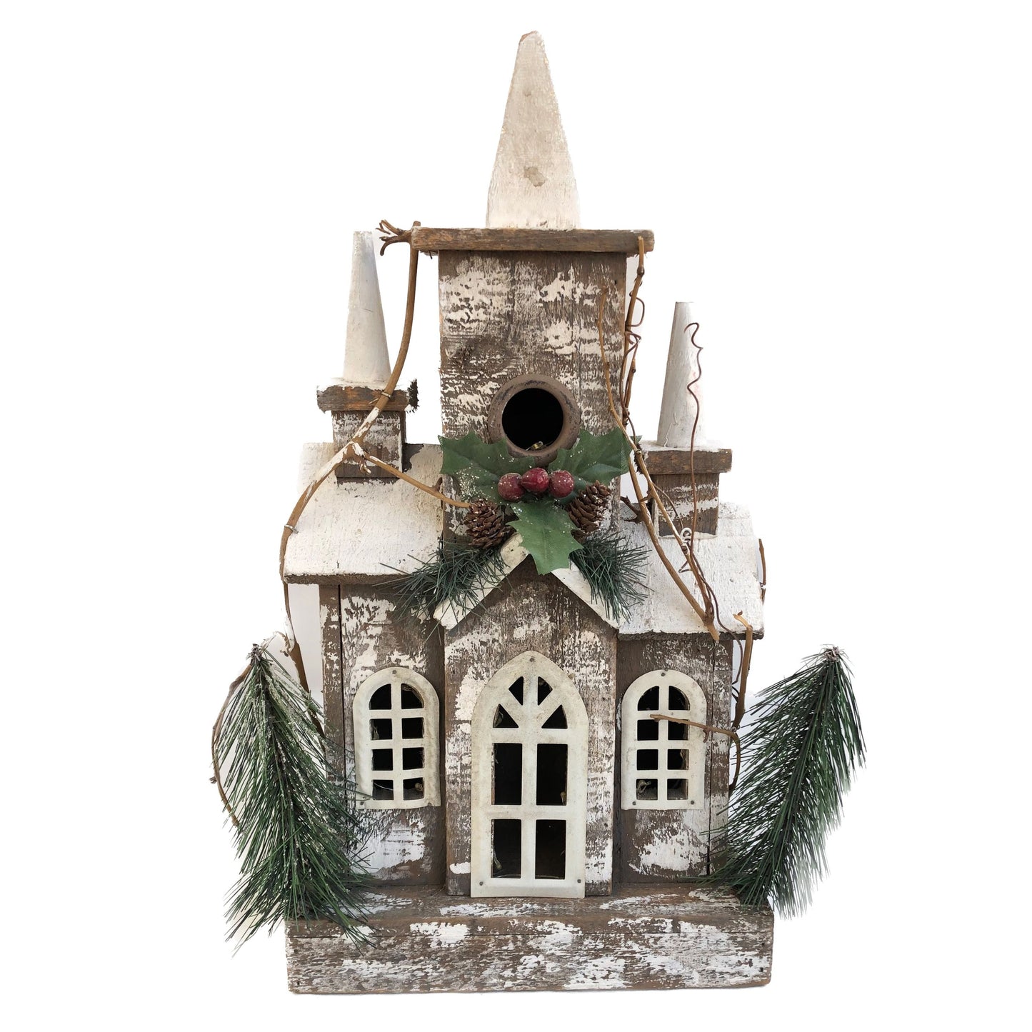 Christmas Church House Decor