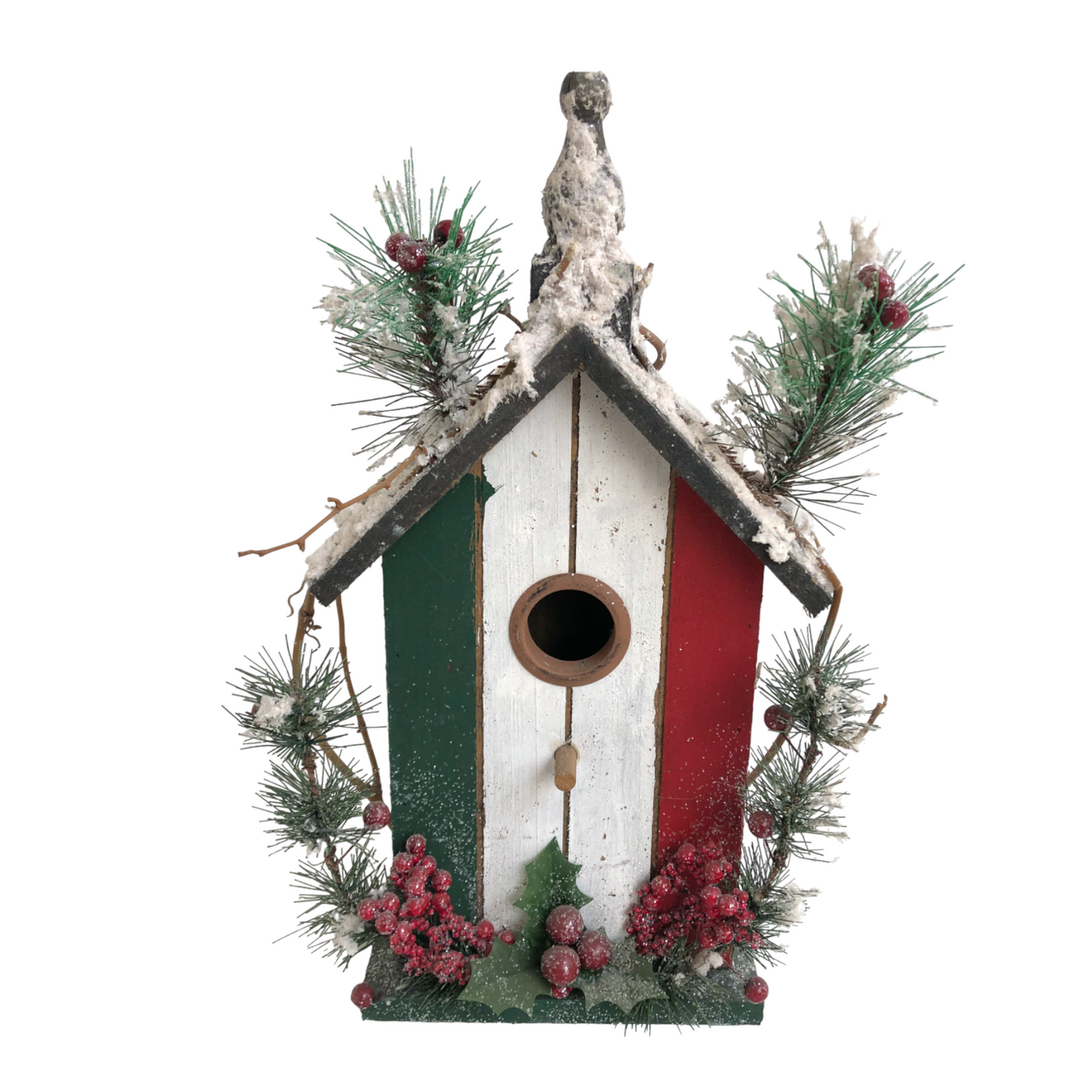 3-color Winter Birdhouse