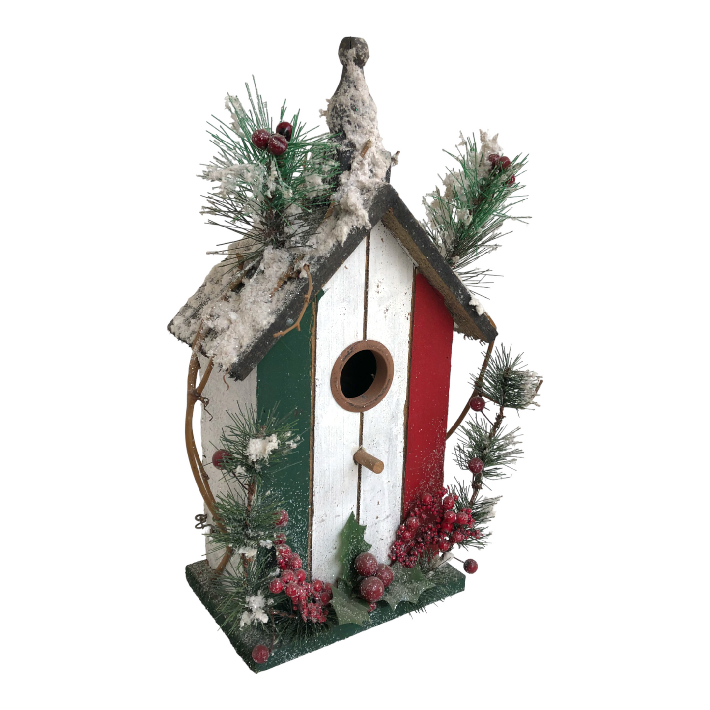 3-color Winter Birdhouse