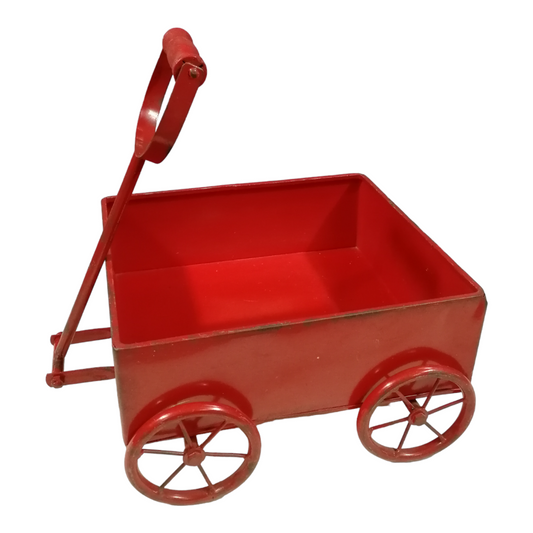 Metal Garden Cart Planter