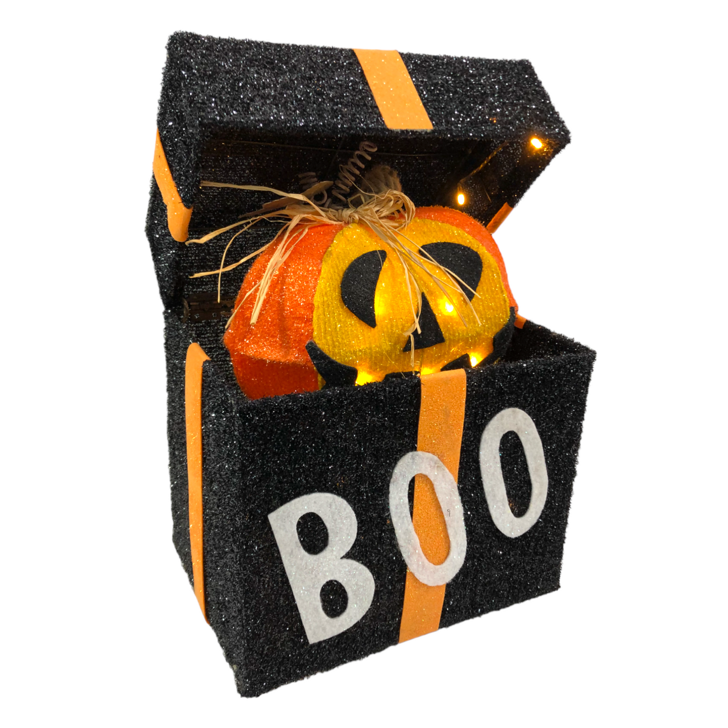 Halloween Pumpkin Moving-Lid Gift Box