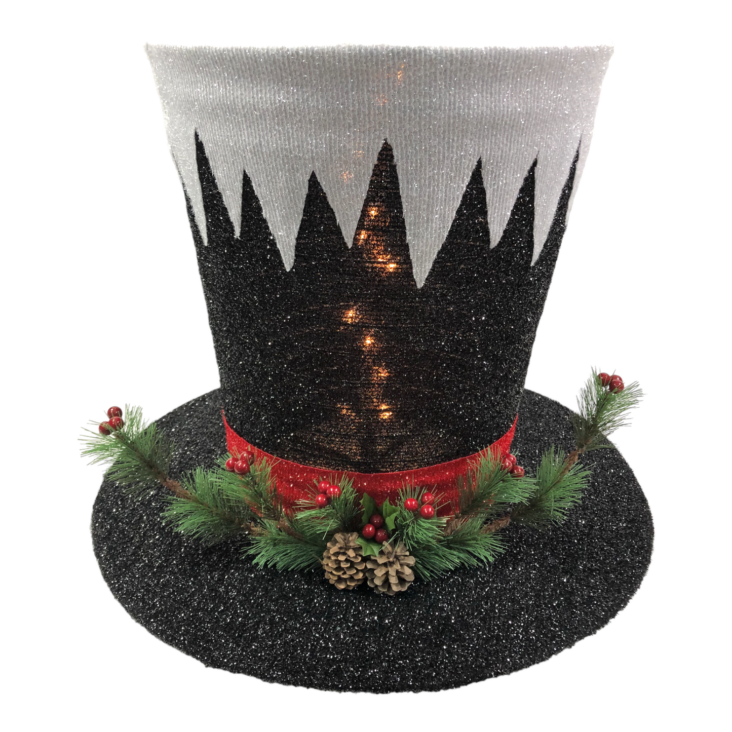 Collapsible Lighted Christmas Hat