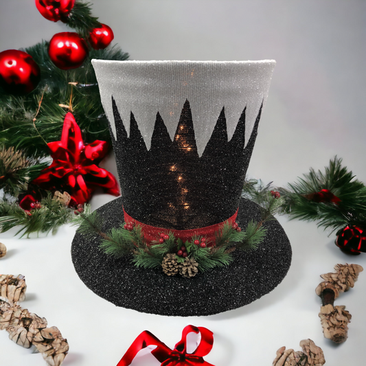 Collapsible Lighted Christmas Hat