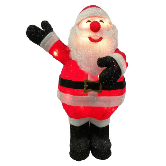 Lighted Standing Santa Outdoor