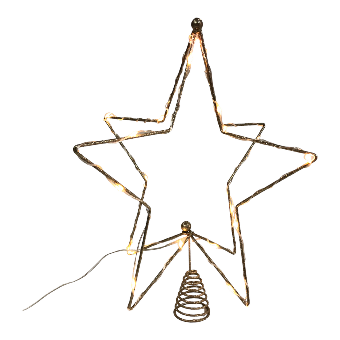 Golden Star - Christmas Tree Top-Decor