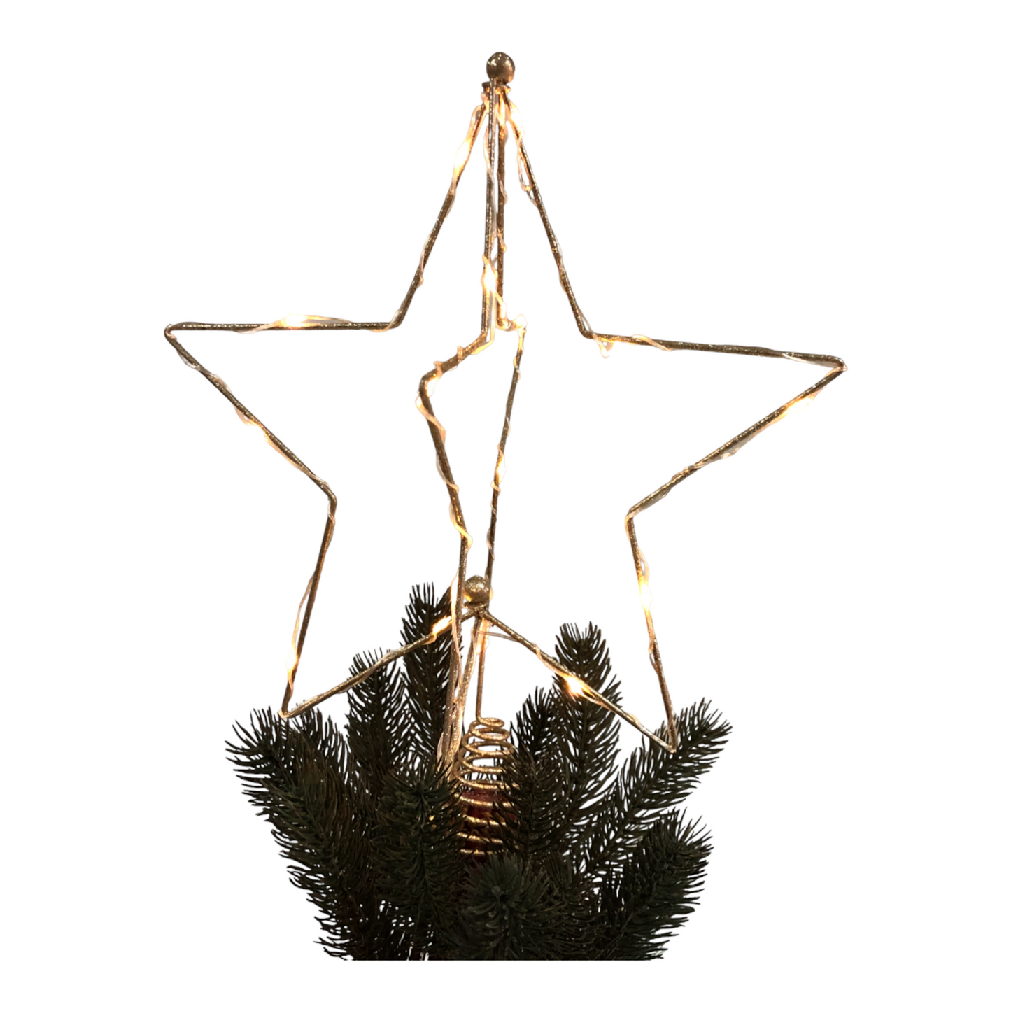 Golden Star - Christmas Tree Top-Decor