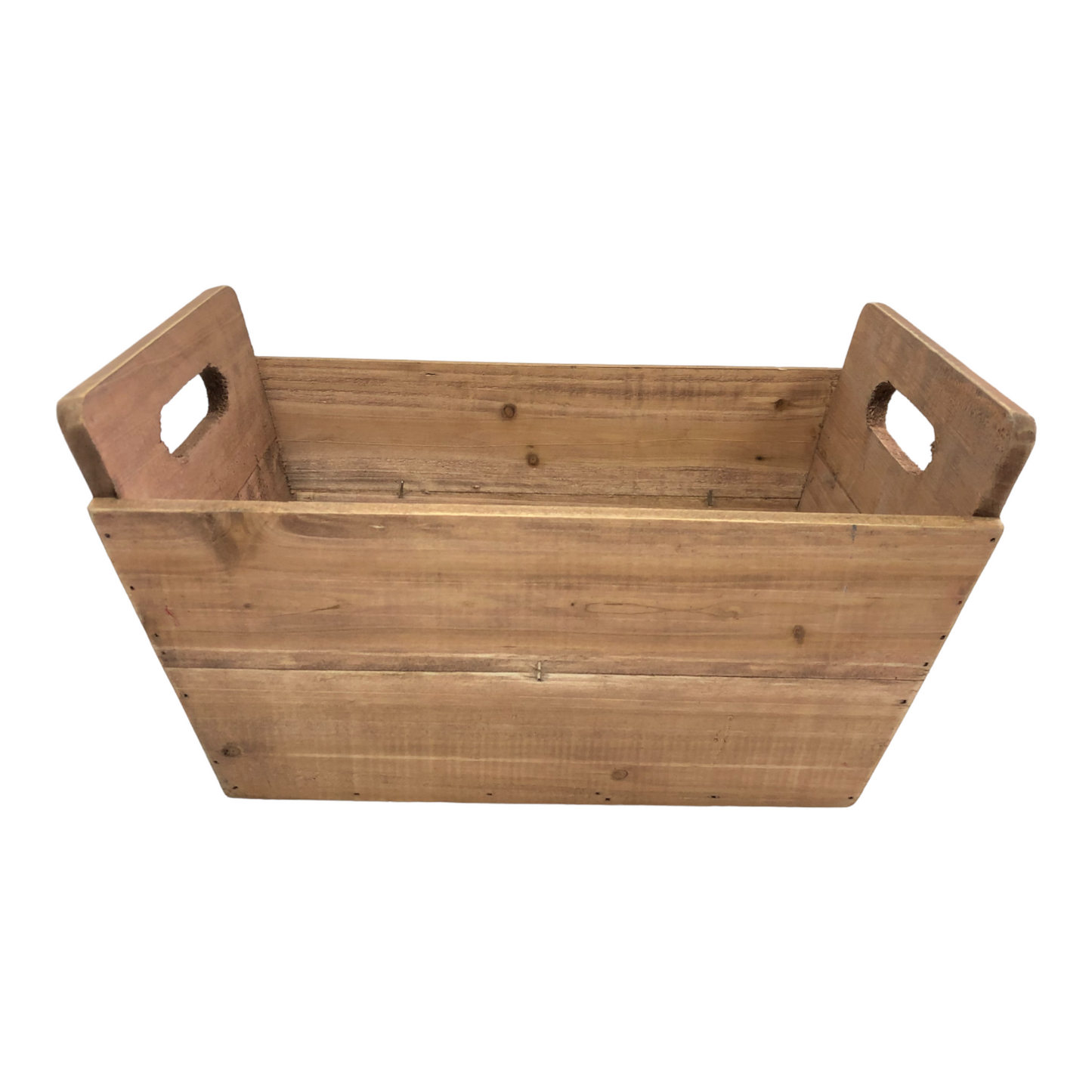 Vintage Solid Wooden Basket