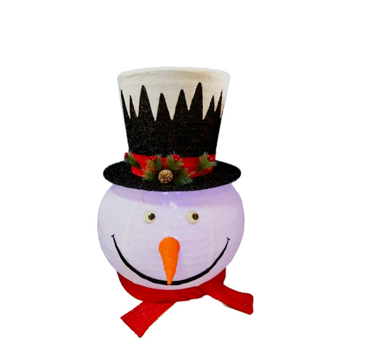 Collapsible Snowman Head