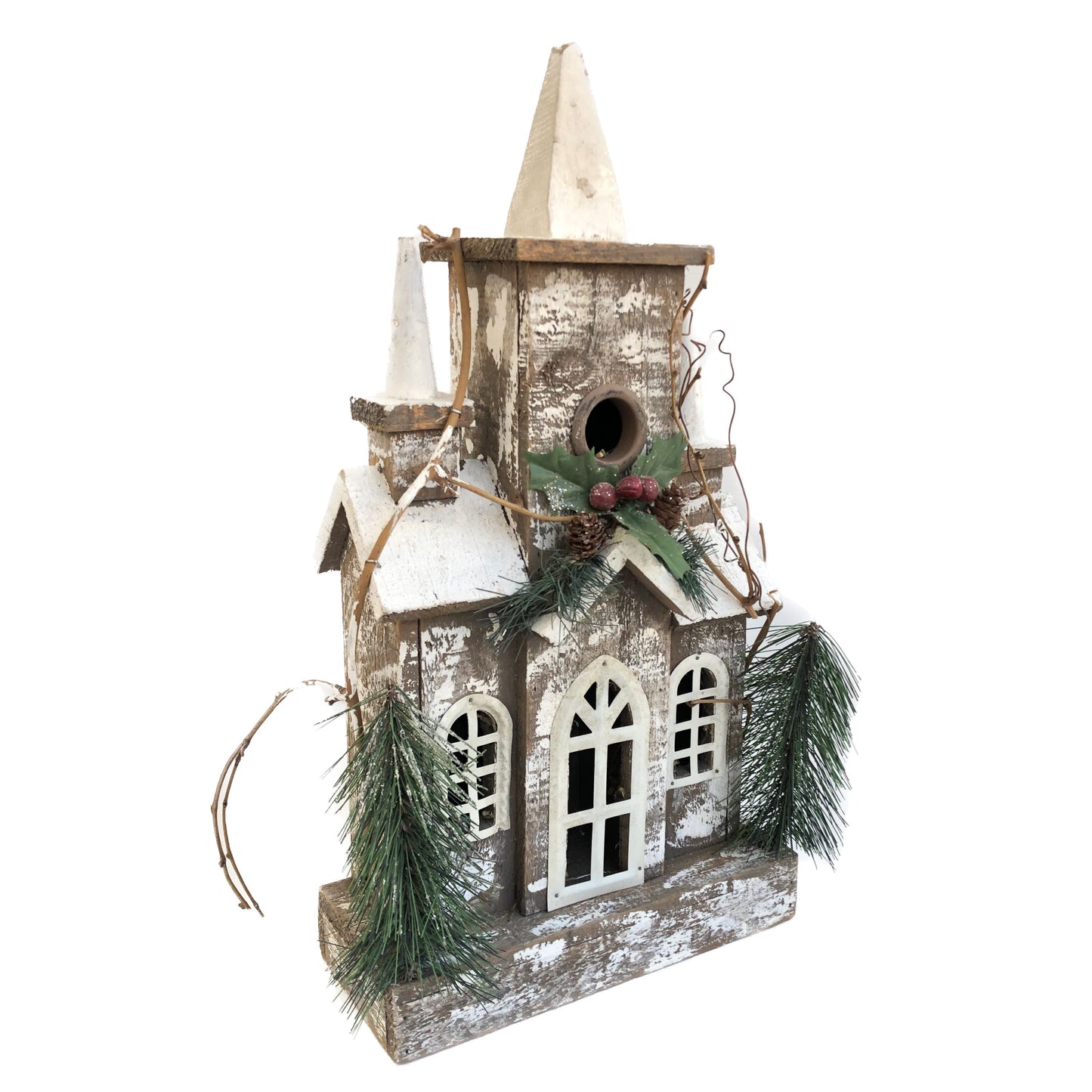 Christmas Church House Decor