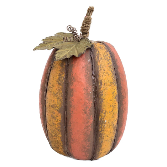 Rustic Metal Pumpkin